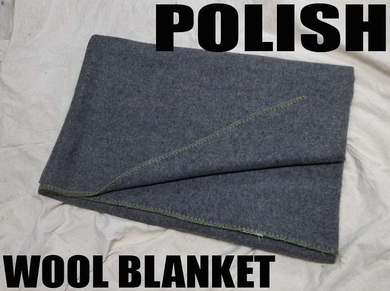 Polish Military Surplus Wool Blanket